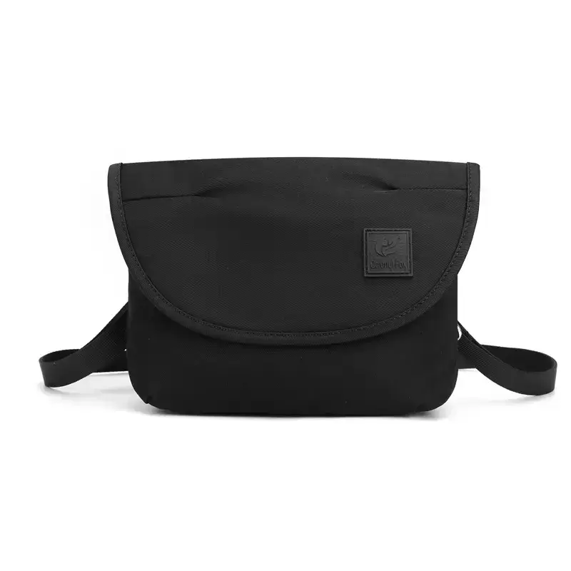 Women's Black Crossbody Bag Casual Lightweight Waterproof Commuter Bag - Image 5