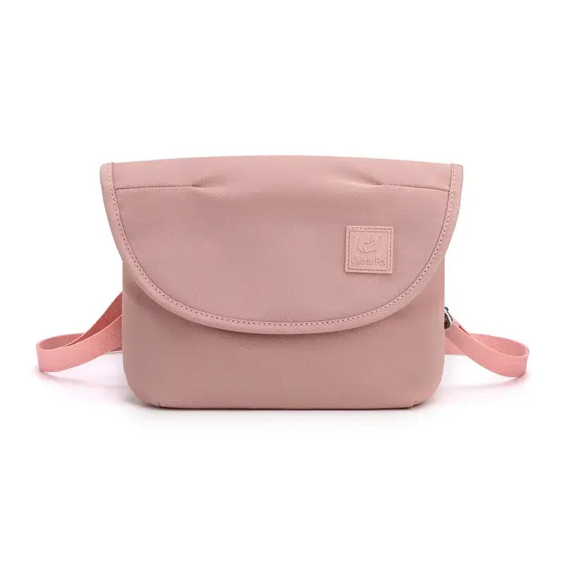 Women's Black Crossbody Bag Casual Lightweight Waterproof Commuter Bag - Image 2