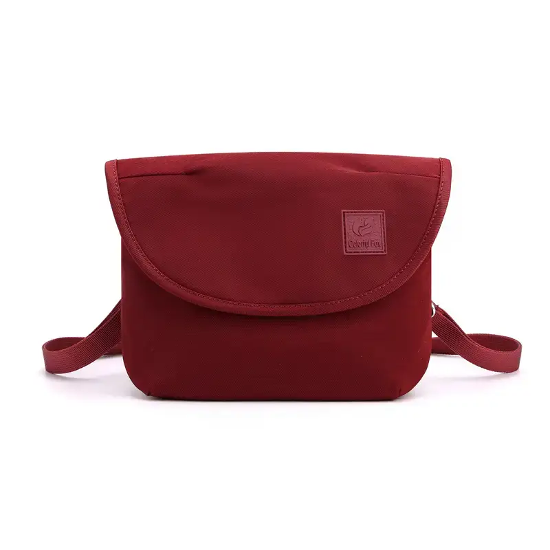 Women's Black Crossbody Bag Casual Lightweight Waterproof Commuter Bag - Image 3