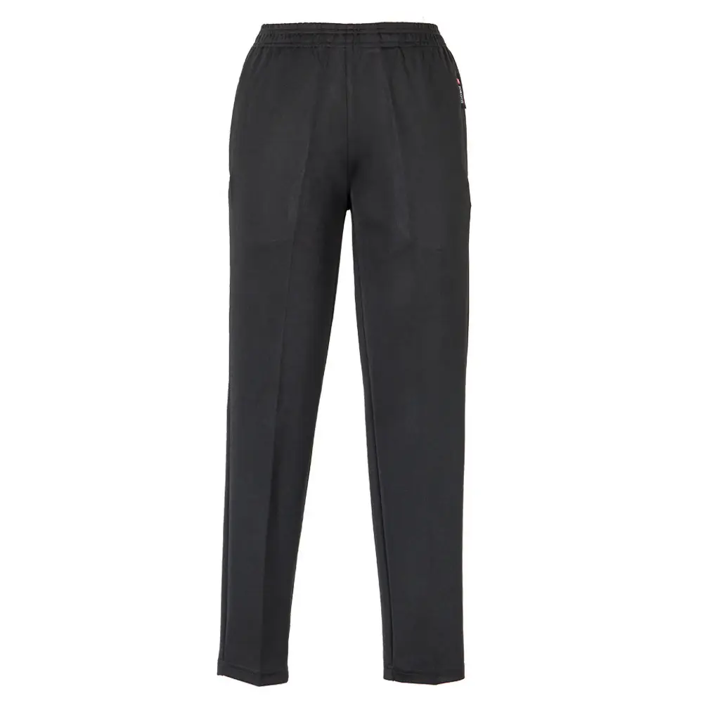 Black Elastic Waist Casual Pants for Men Large Size - Image 5