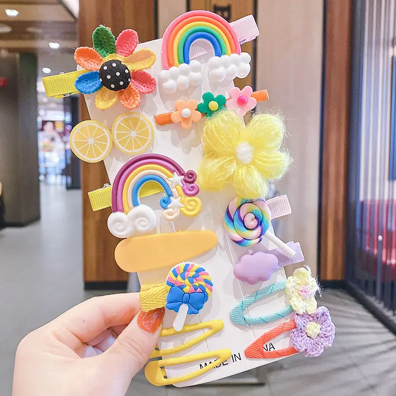 Fruit Shaped Hair Clips for Girls Princess Hair Accessories - Image 10