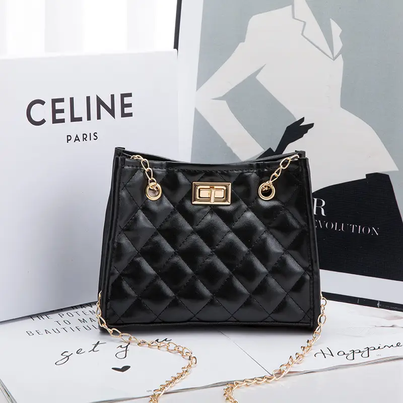 Red Quilted Chain Bag for Women 2023 - Image 3
