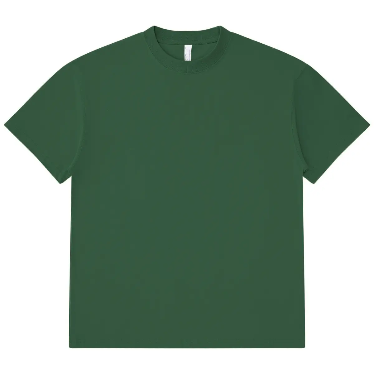 Men Black Cotton T-Shirt Oversized Stiff Fit - Image 16