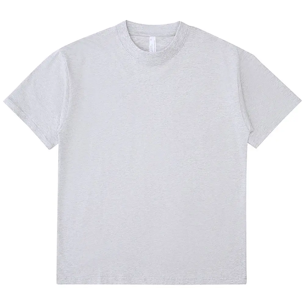 Men Black Cotton T-Shirt Oversized Stiff Fit - Image 10