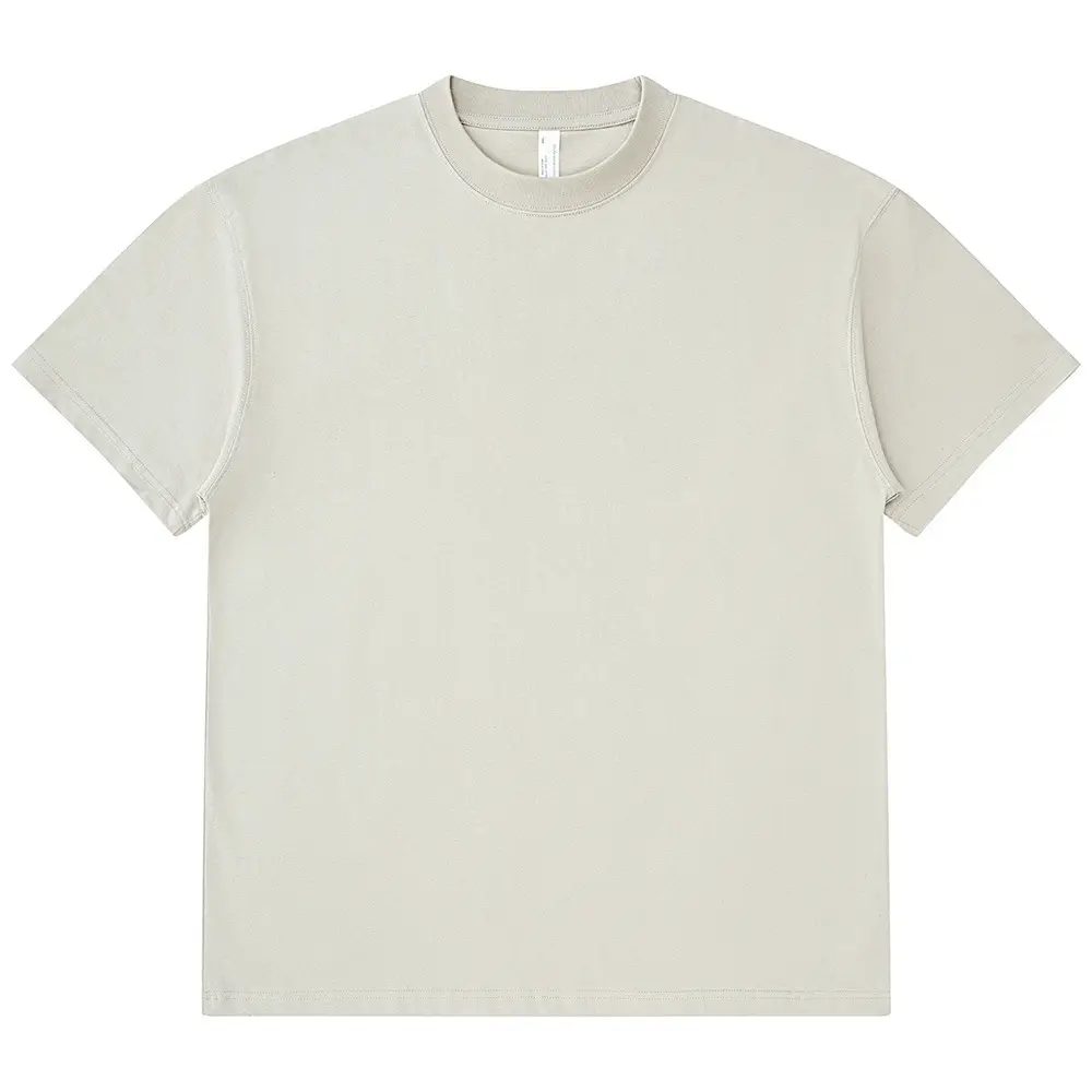 Men Black Cotton T-Shirt Oversized Stiff Fit - Image 4