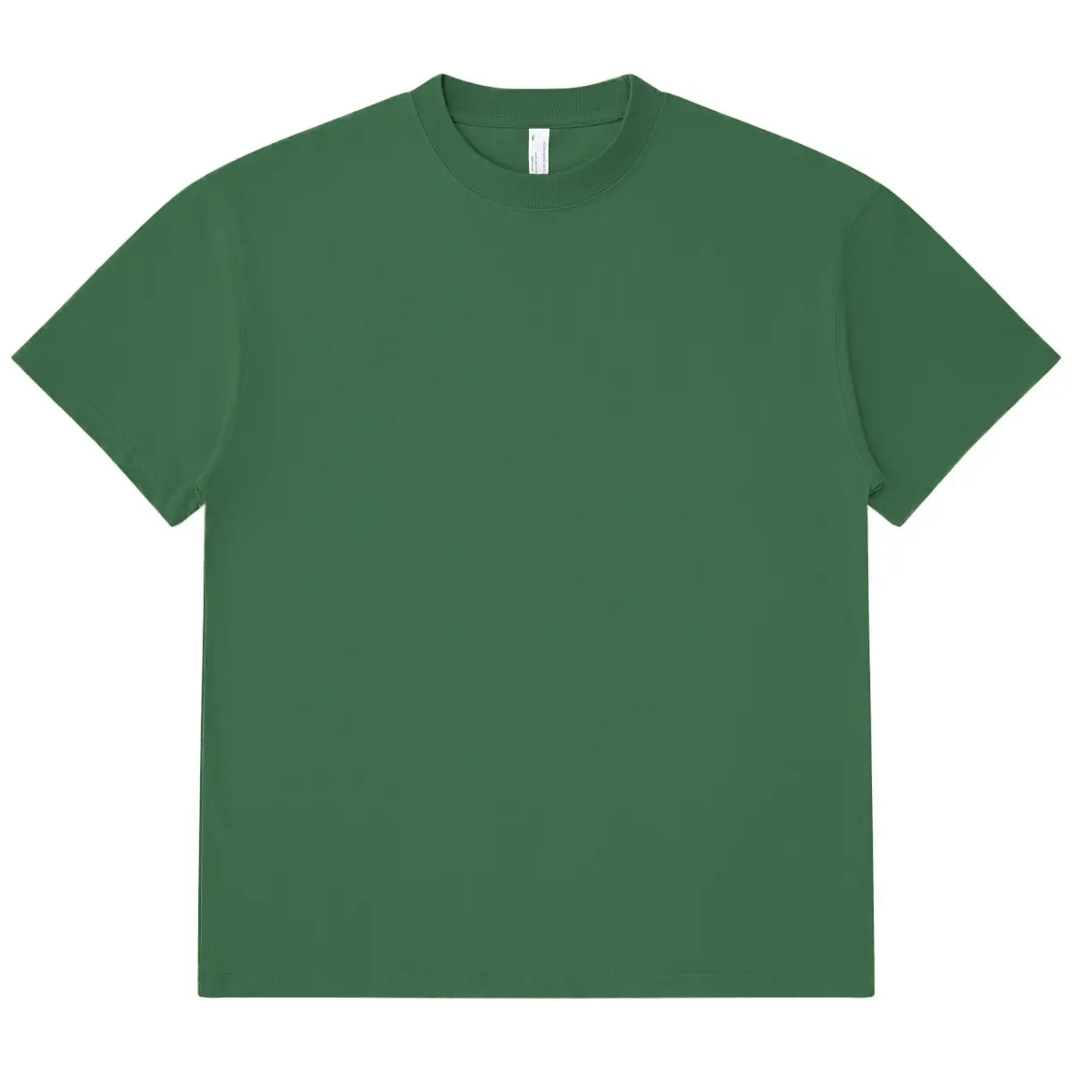 Men Black Cotton T-Shirt Oversized Stiff Fit - Image 7