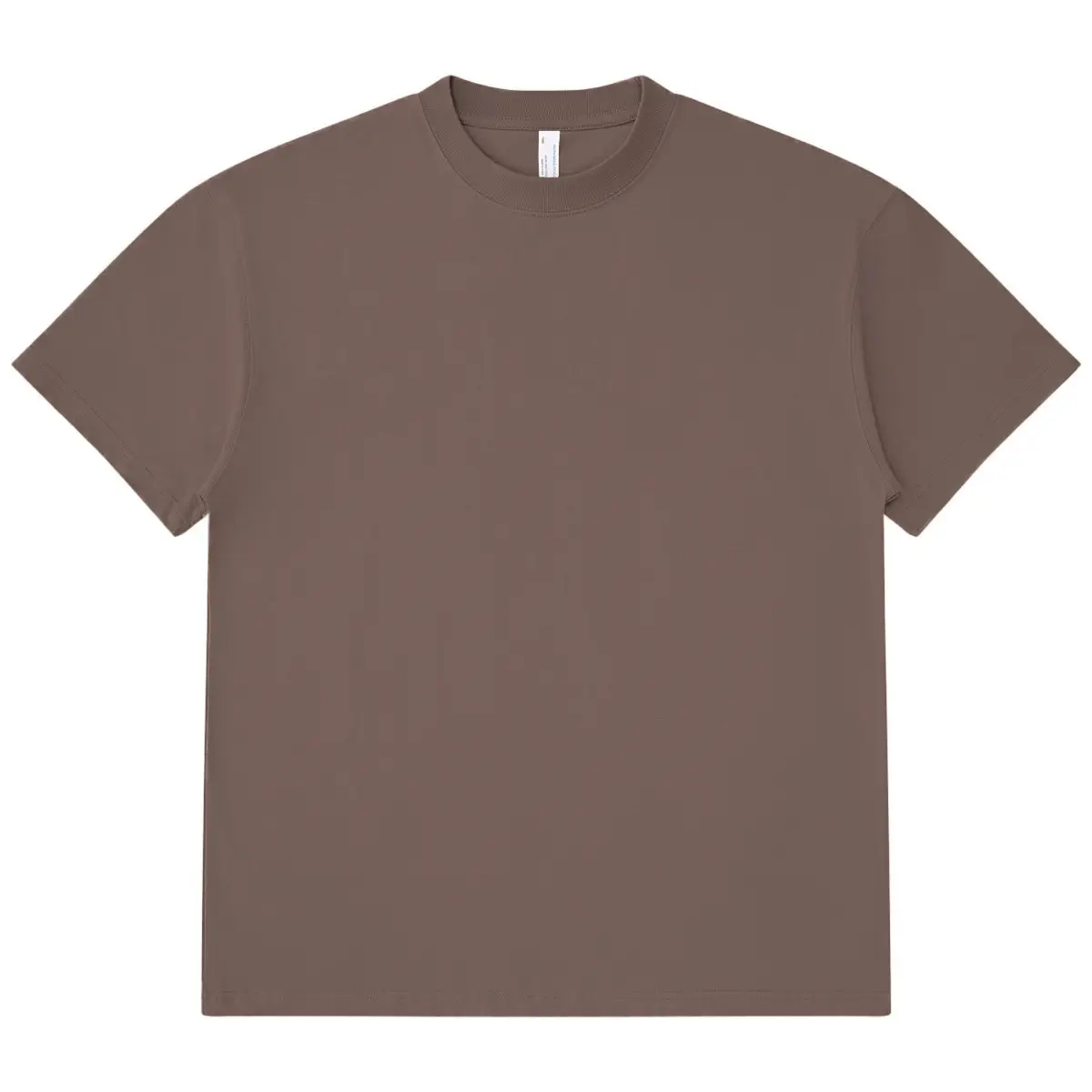 Men Black Cotton T-Shirt Oversized Stiff Fit - Image 9