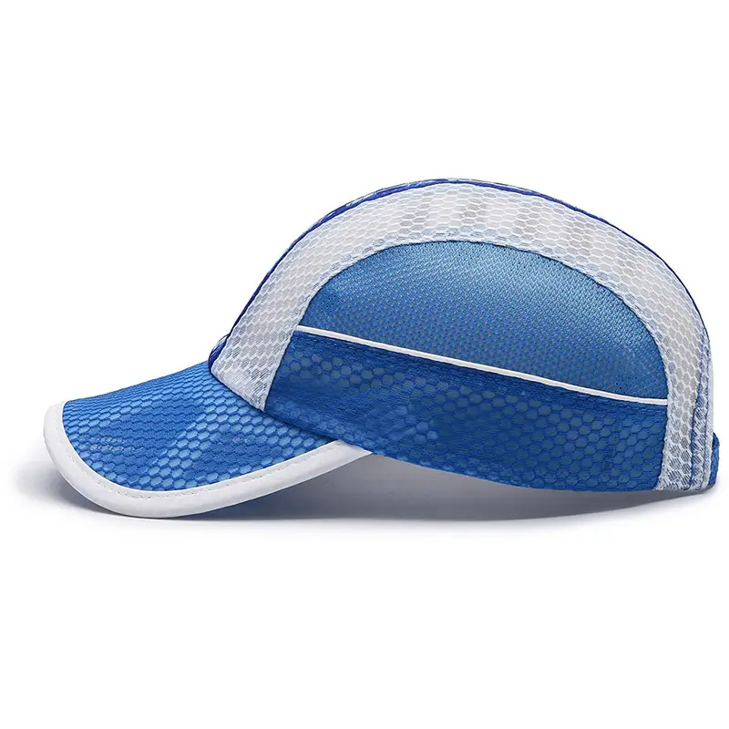 Blue Mesh Cap for Kids & Teens Breathable - Image 9