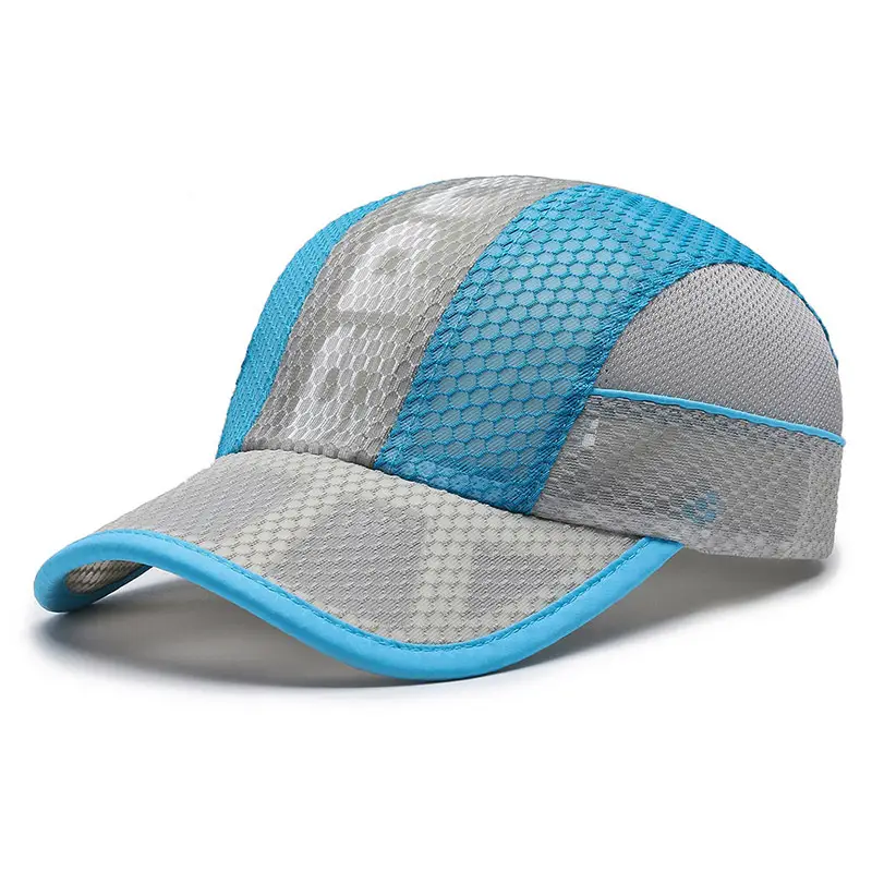 Blue Mesh Cap for Kids & Teens Breathable - Image 3