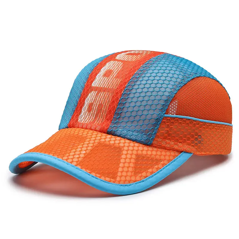 Blue Mesh Cap for Kids & Teens Breathable - Image 4