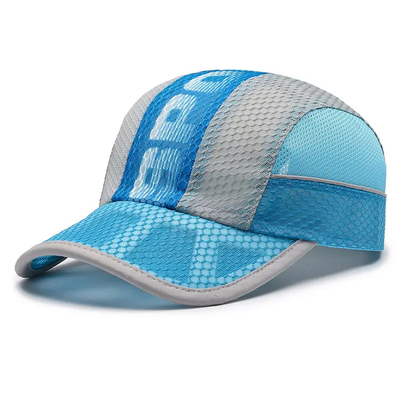 Blue Mesh Cap for Kids & Teens Breathable - Image 5