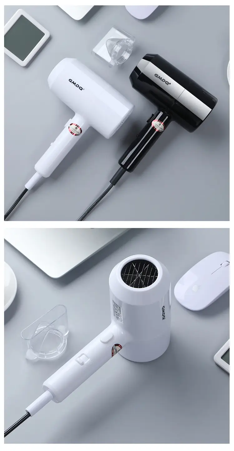 Wall-Mounted Hair Dryer 220V White — feature 17