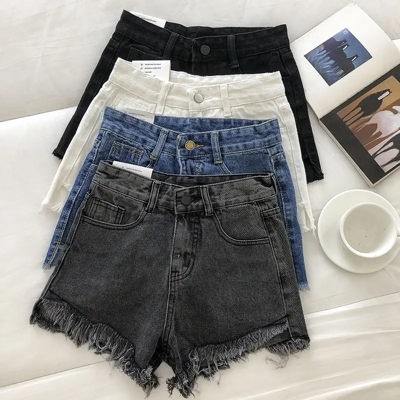 Women Denim Shorts High Waist Slimming 2025 - Image 6