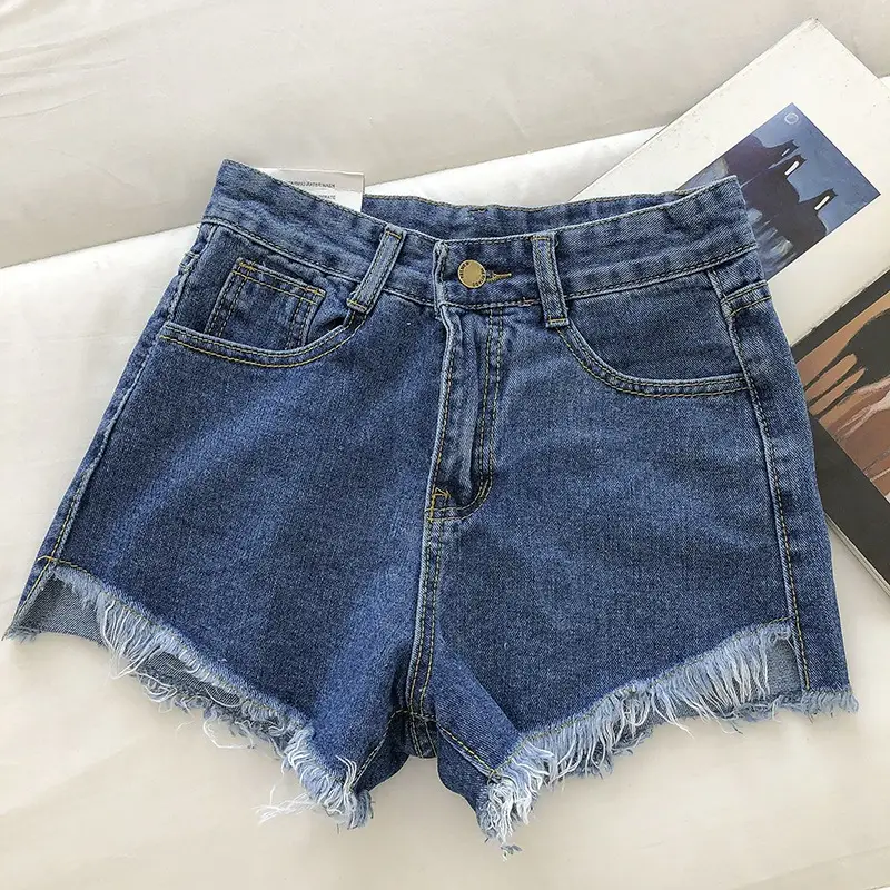 Women Denim Shorts High Waist Slimming 2025 - Image 4