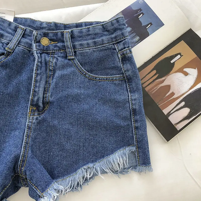 Women Denim Shorts High Waist Slimming 2025 - Image 7