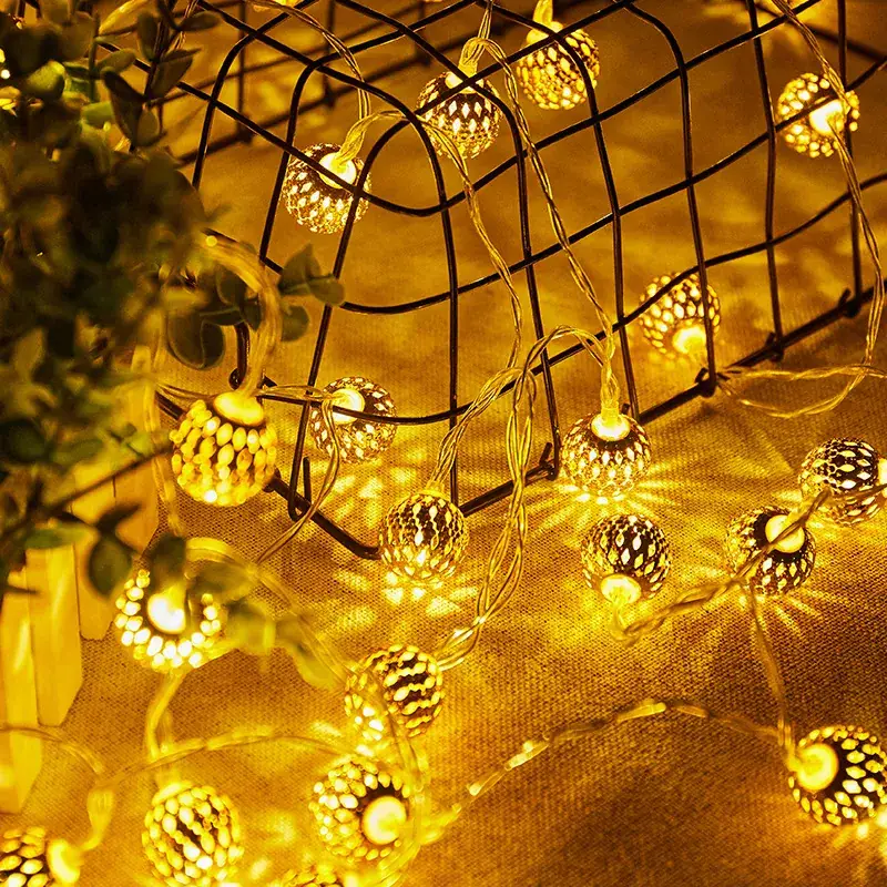 Solar Battery Led Cross-Border Ball Light String - Image 6