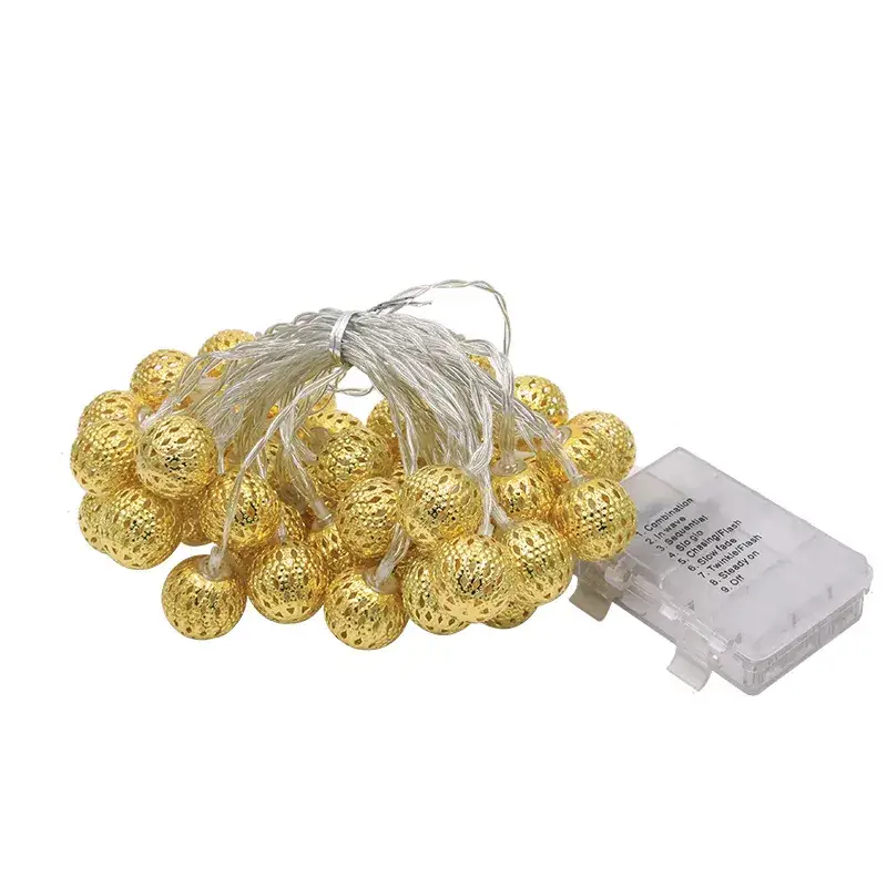 Solar Battery Led Cross-Border Ball Light String - Image 8