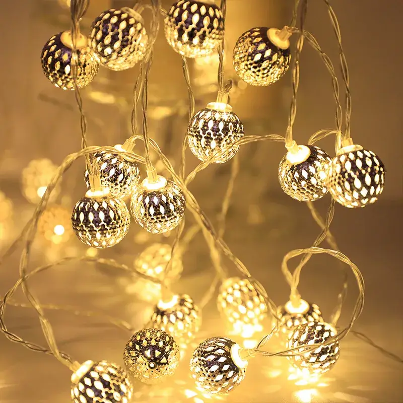 Solar Battery Led Cross-Border Ball Light String