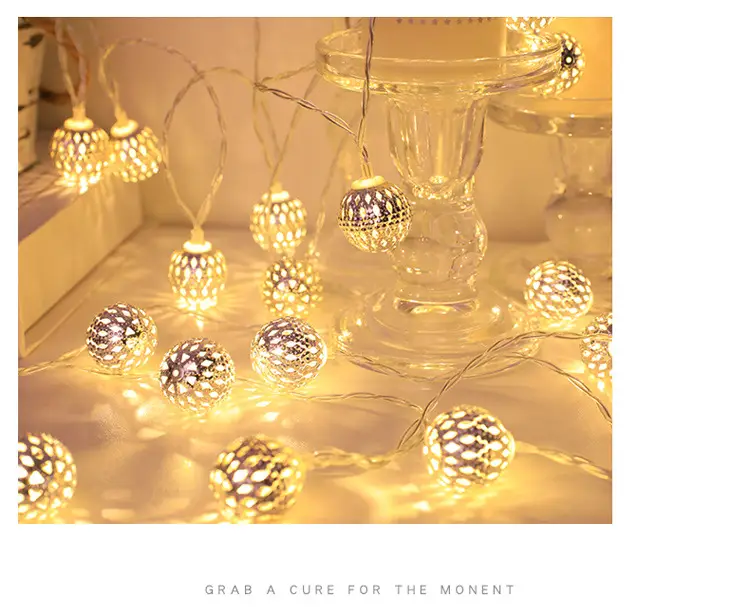 Solar Battery Led Cross-Border Ball Light String — feature 8