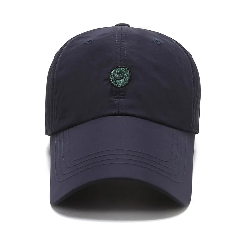 Men Navy Blue Sports Cap with Buckle - Image 11