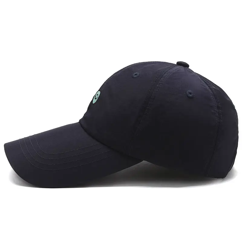 Men Navy Blue Sports Cap with Buckle - Image 12