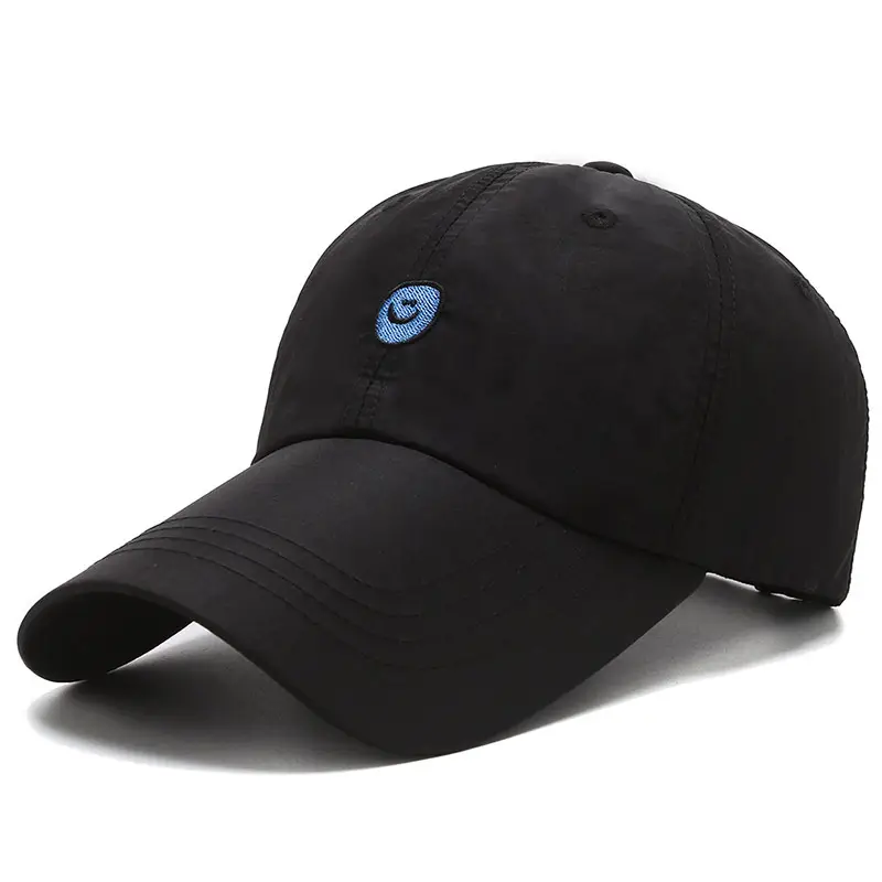 Men Navy Blue Sports Cap with Buckle - Image 4