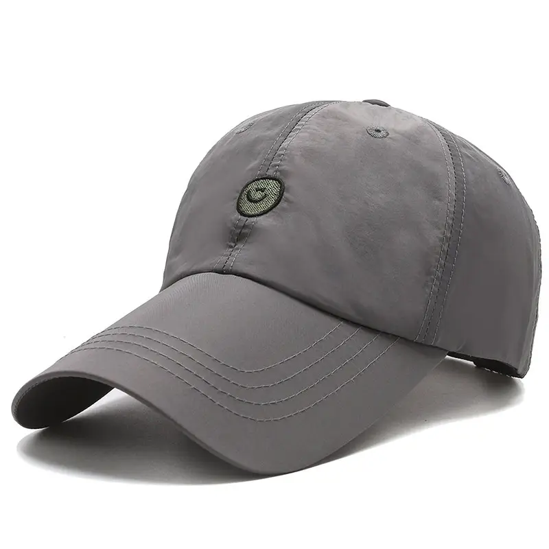 Men Navy Blue Sports Cap with Buckle - Image 8