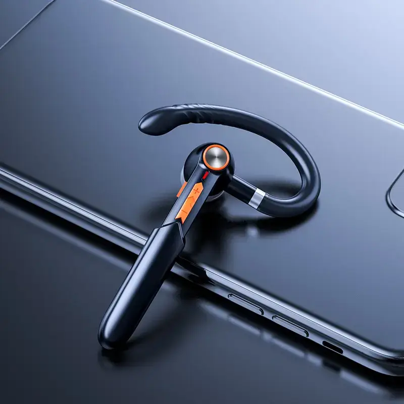 Bluetooth Headset with Rotating Ear Mount Black - Image 9