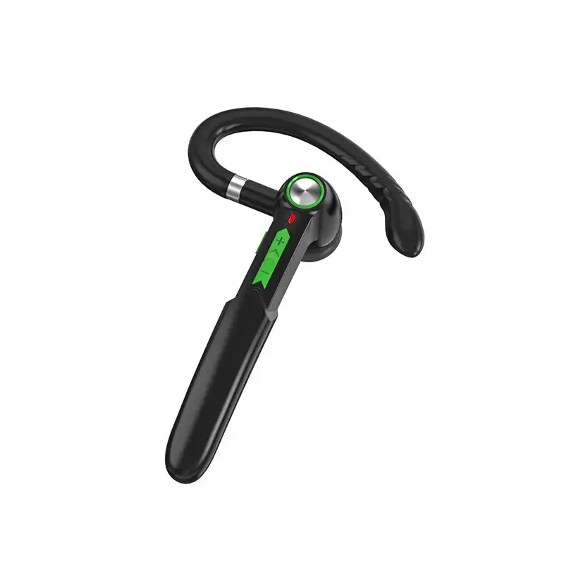 Bluetooth Headset with Rotating Ear Mount Black - Image 2