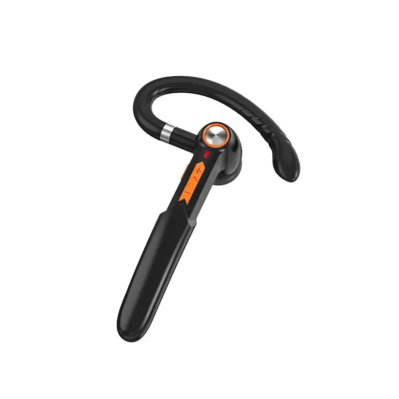 Bluetooth Headset with Rotating Ear Mount Black - Image 4
