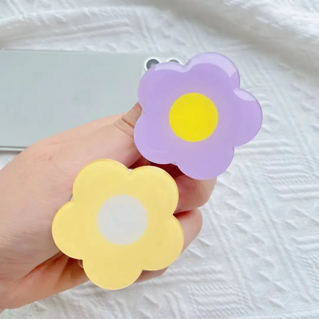 Floral Foldable Phone Holder with Air Cushion Support