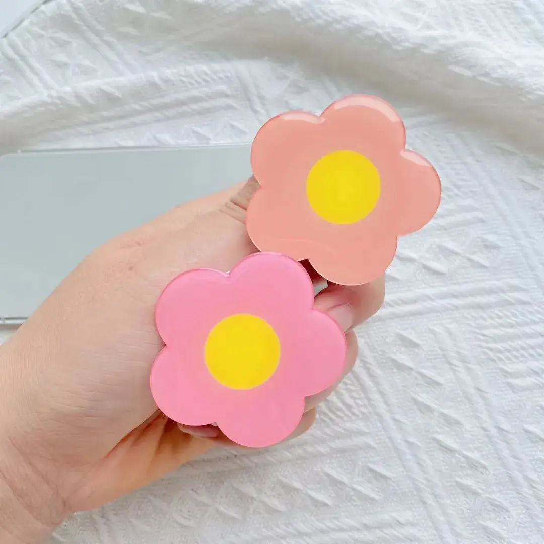 Floral Foldable Phone Holder with Air Cushion Support