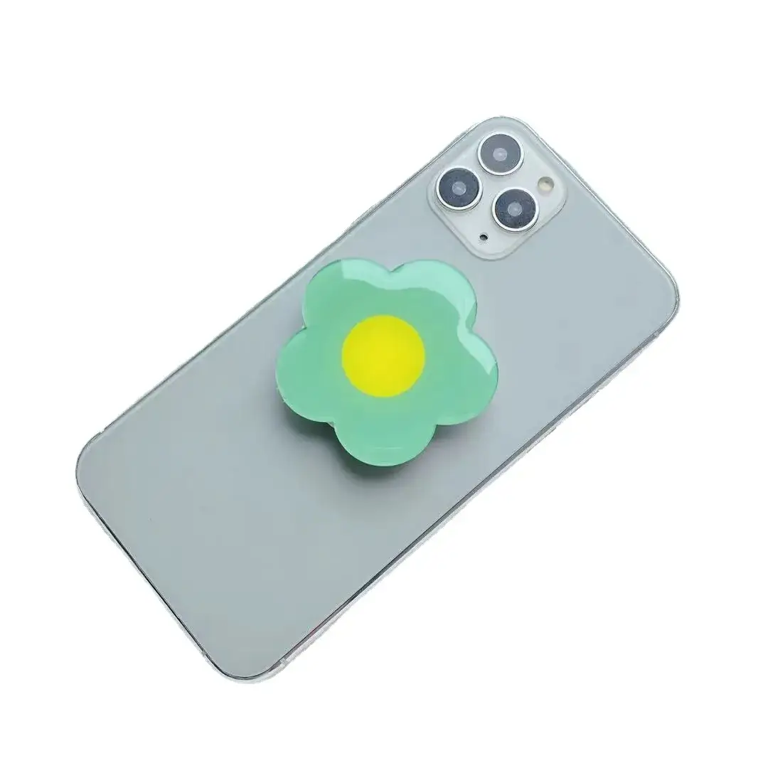 Floral Foldable Phone Holder with Air Cushion Support
