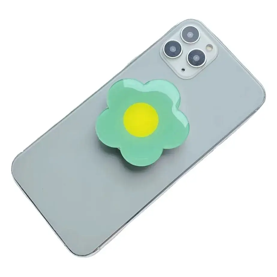Floral Foldable Phone Holder with Air Cushion Support