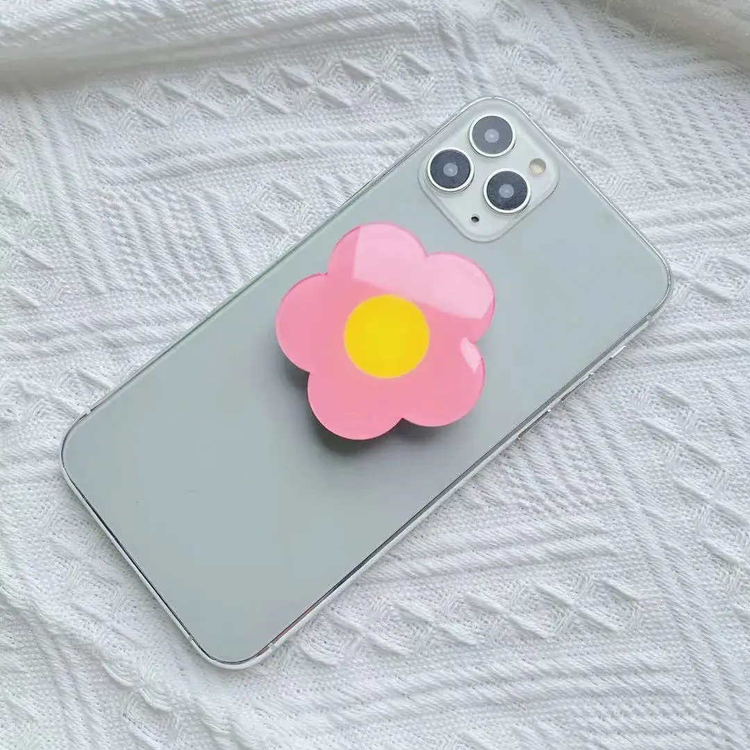 Floral Foldable Phone Holder with Air Cushion Support