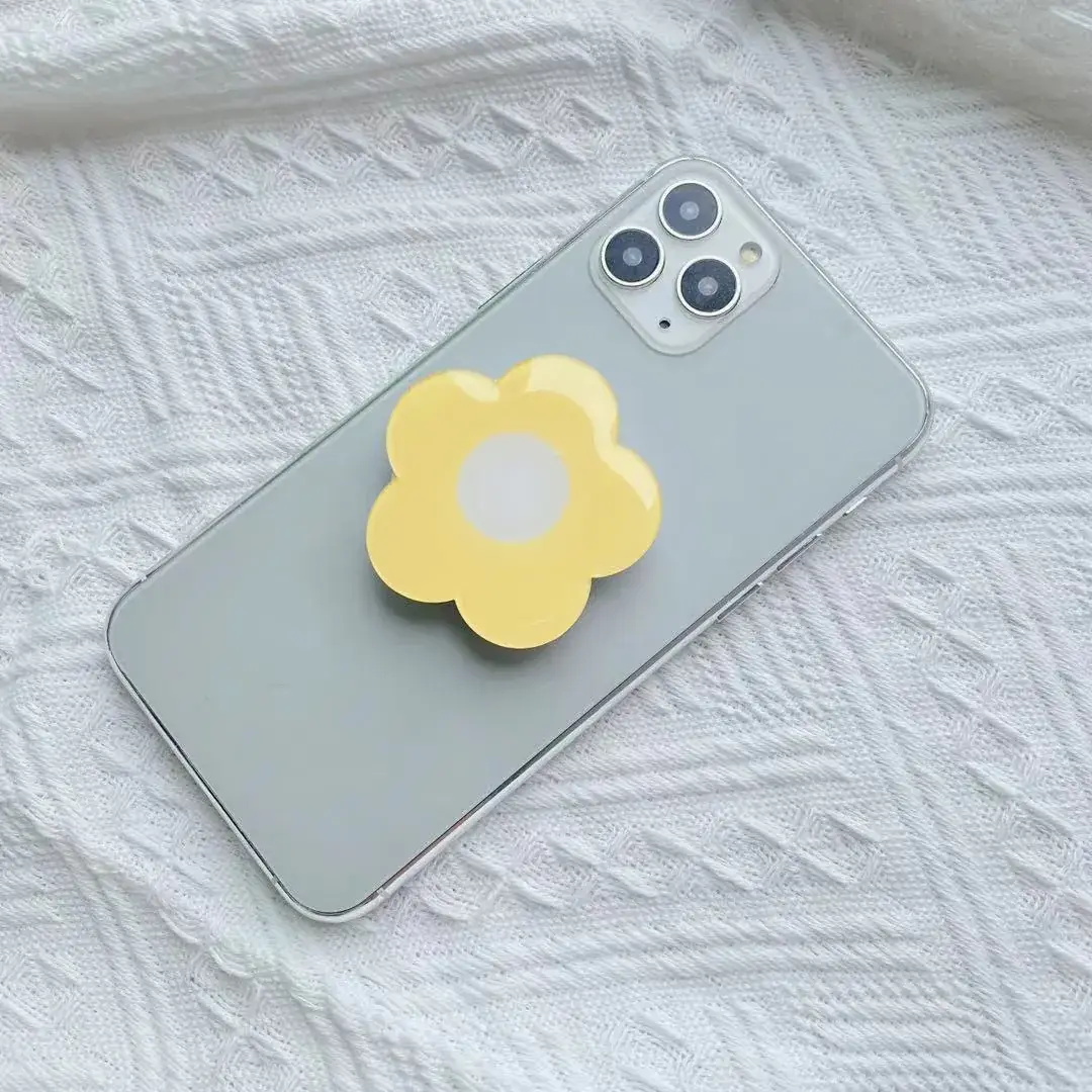 Floral Foldable Phone Holder with Air Cushion Support