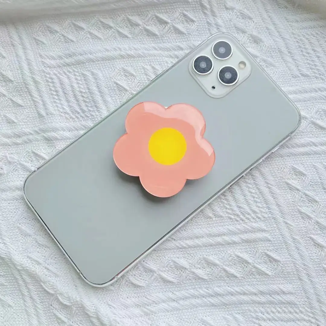 Floral Foldable Phone Holder with Air Cushion Support