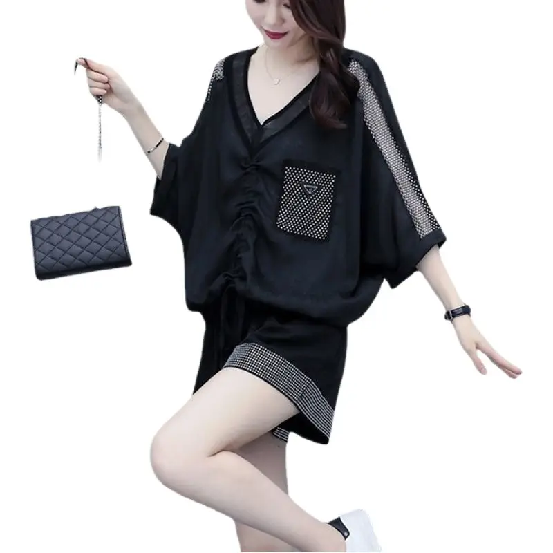 White 2-Piece Casual Suit for Plus Size Women