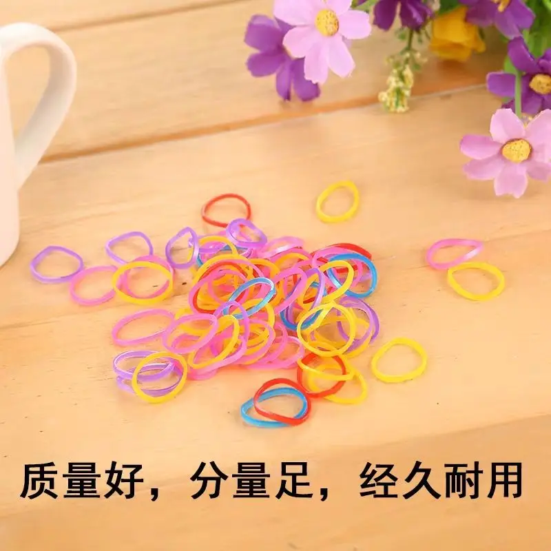 High Elastic Kids Rubber Hair Bands for Girls - Image 10