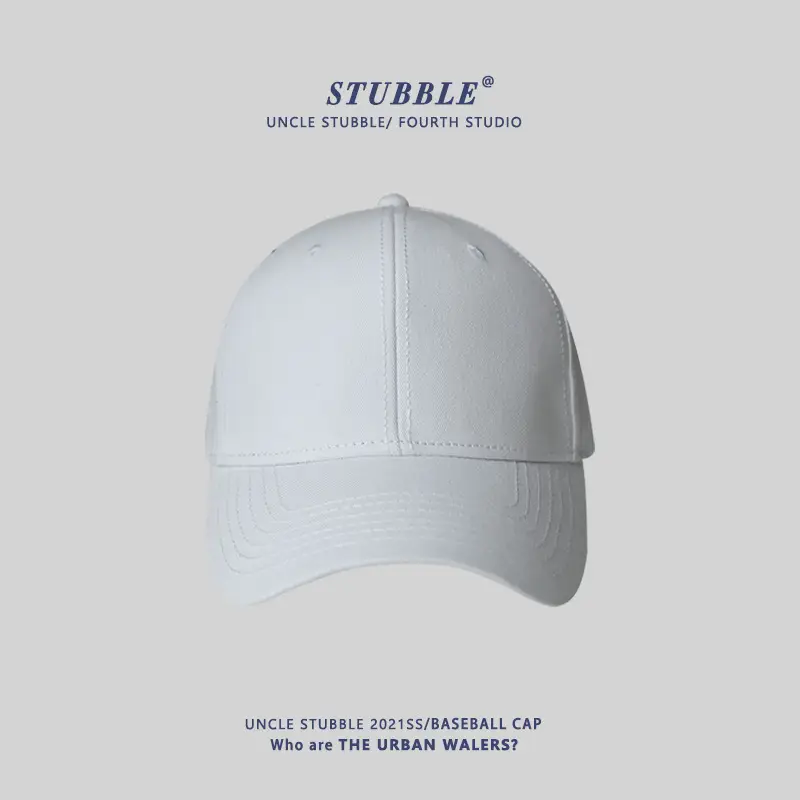 Stubble Cap Men Women Wide Brim Casual Baseball - Image 2