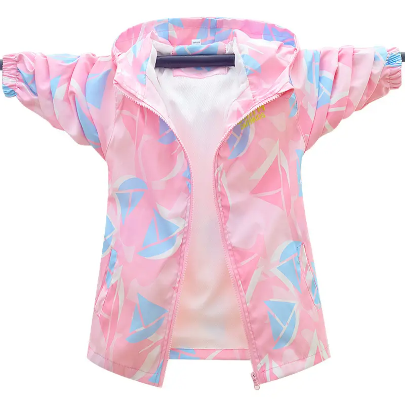 Girls' Purple Butterfly Windbreaker 2025 - Image 4