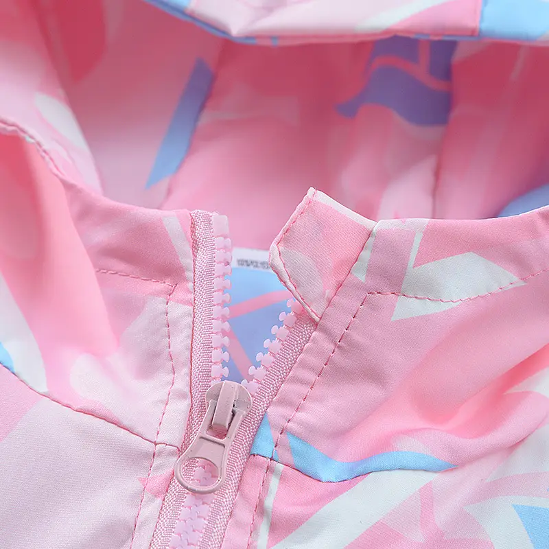 Girls' Purple Butterfly Windbreaker 2025 - Image 6