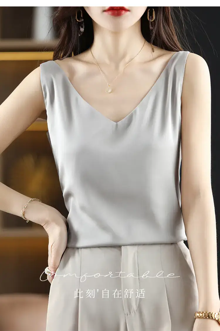 White Base Layer Top for Women Plus Size Summer Wear — feature 15