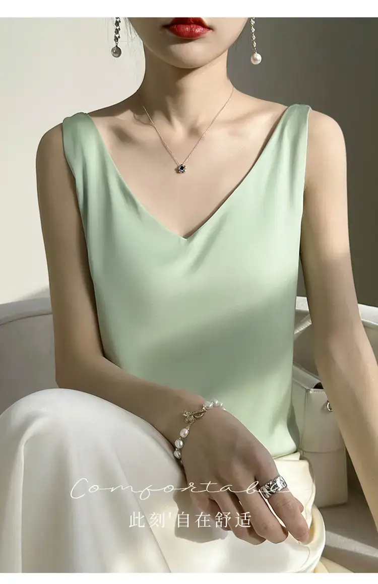 White Base Layer Top for Women Plus Size Summer Wear — feature 35