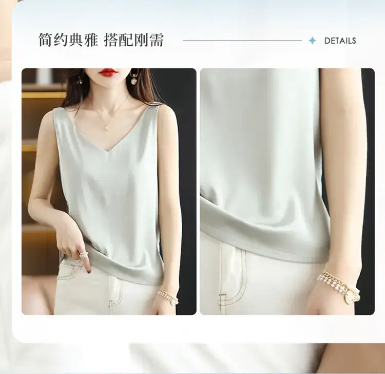 White Base Layer Top for Women Plus Size Summer Wear — feature 9