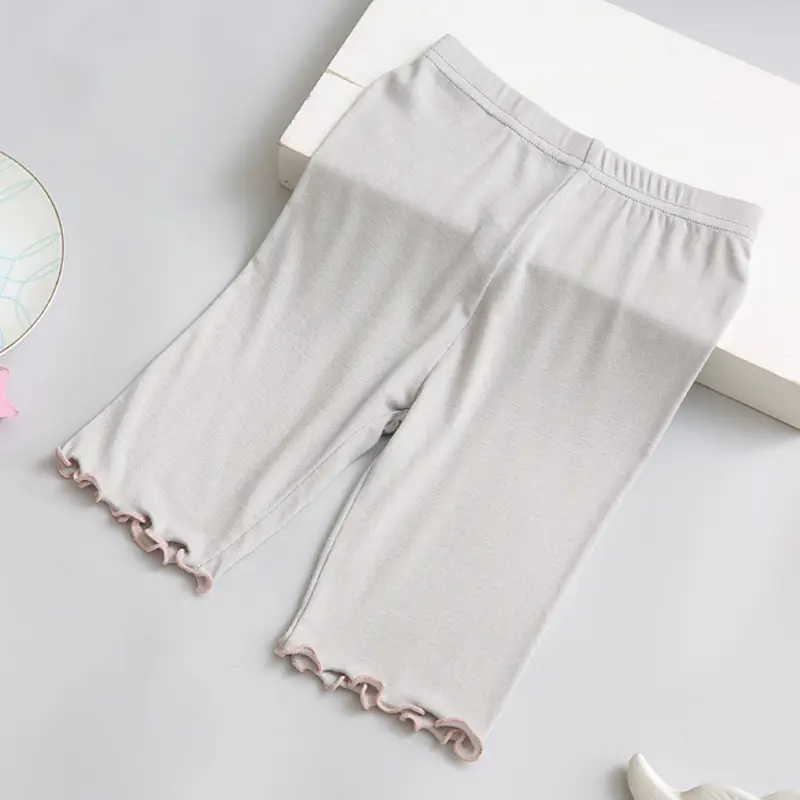 Girls' Five-Piece Modal Leggings Set Summer - Image 5