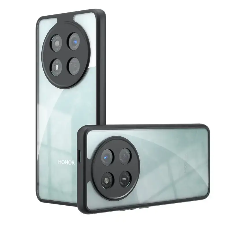 Honor X9C Phone Case Frosted Drop Resistant Black - Image 2