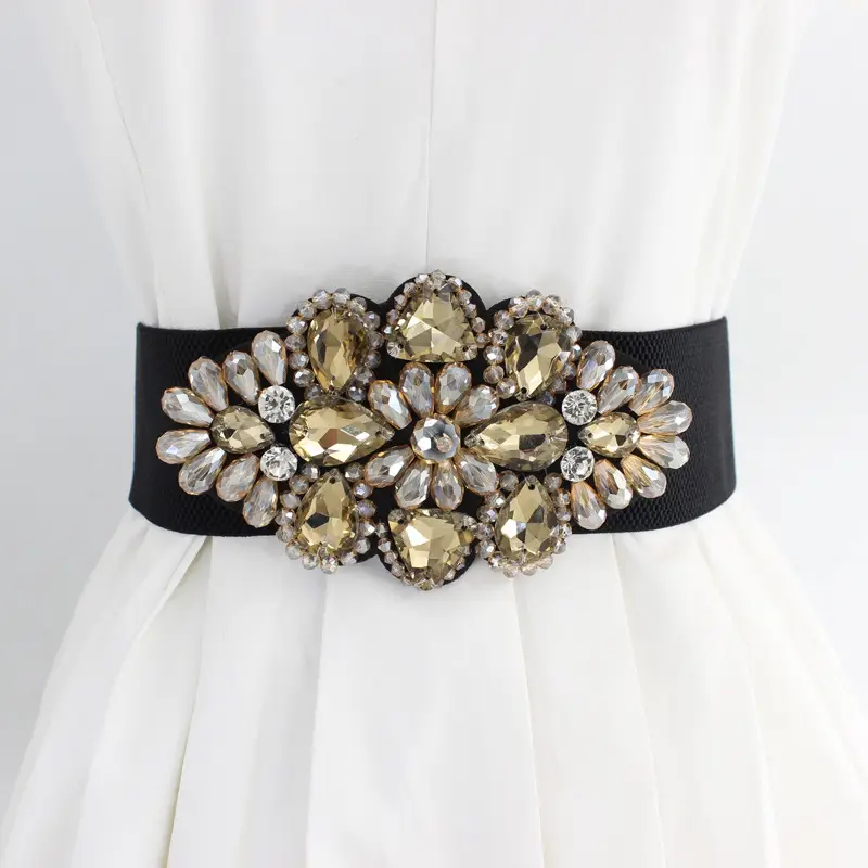 Elegant Crystal Diamond Belt for Women - Image 4