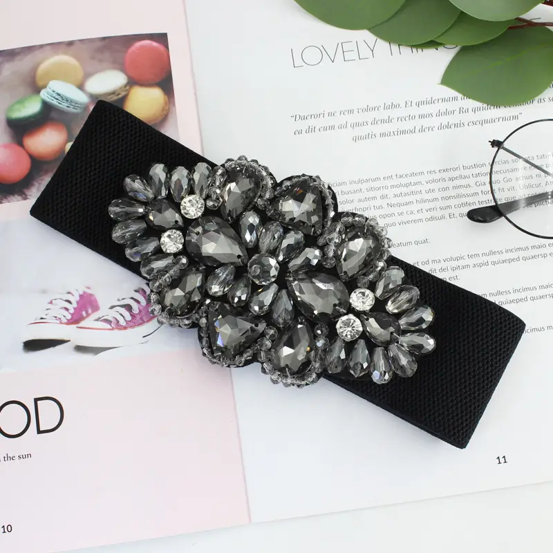 Elegant Crystal Diamond Belt for Women