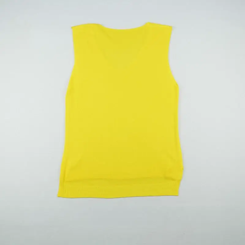 Women Knitted Sleeveless Vest Olive Green Spring Summer — feature 17